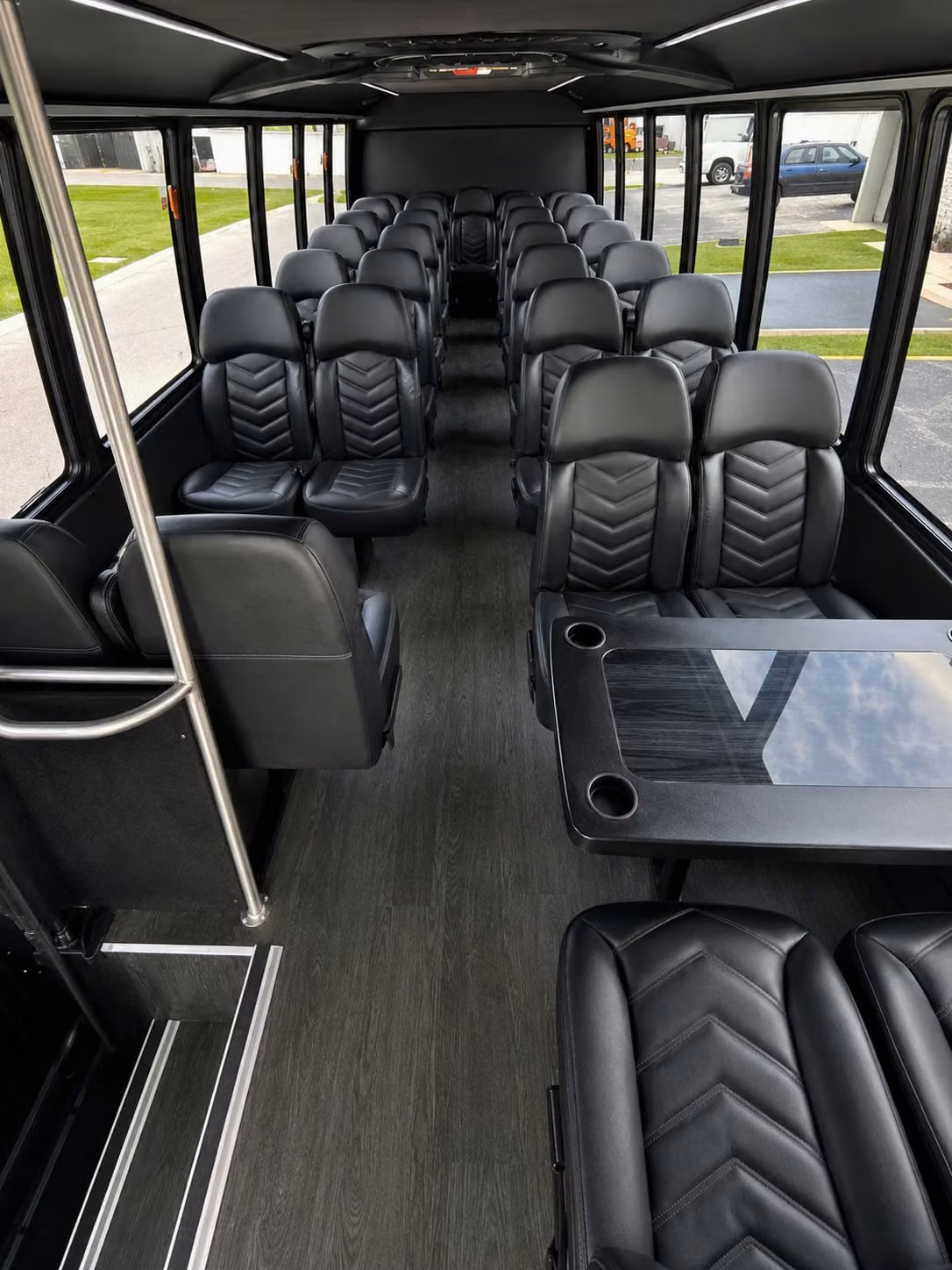 20 passenger minibus inside