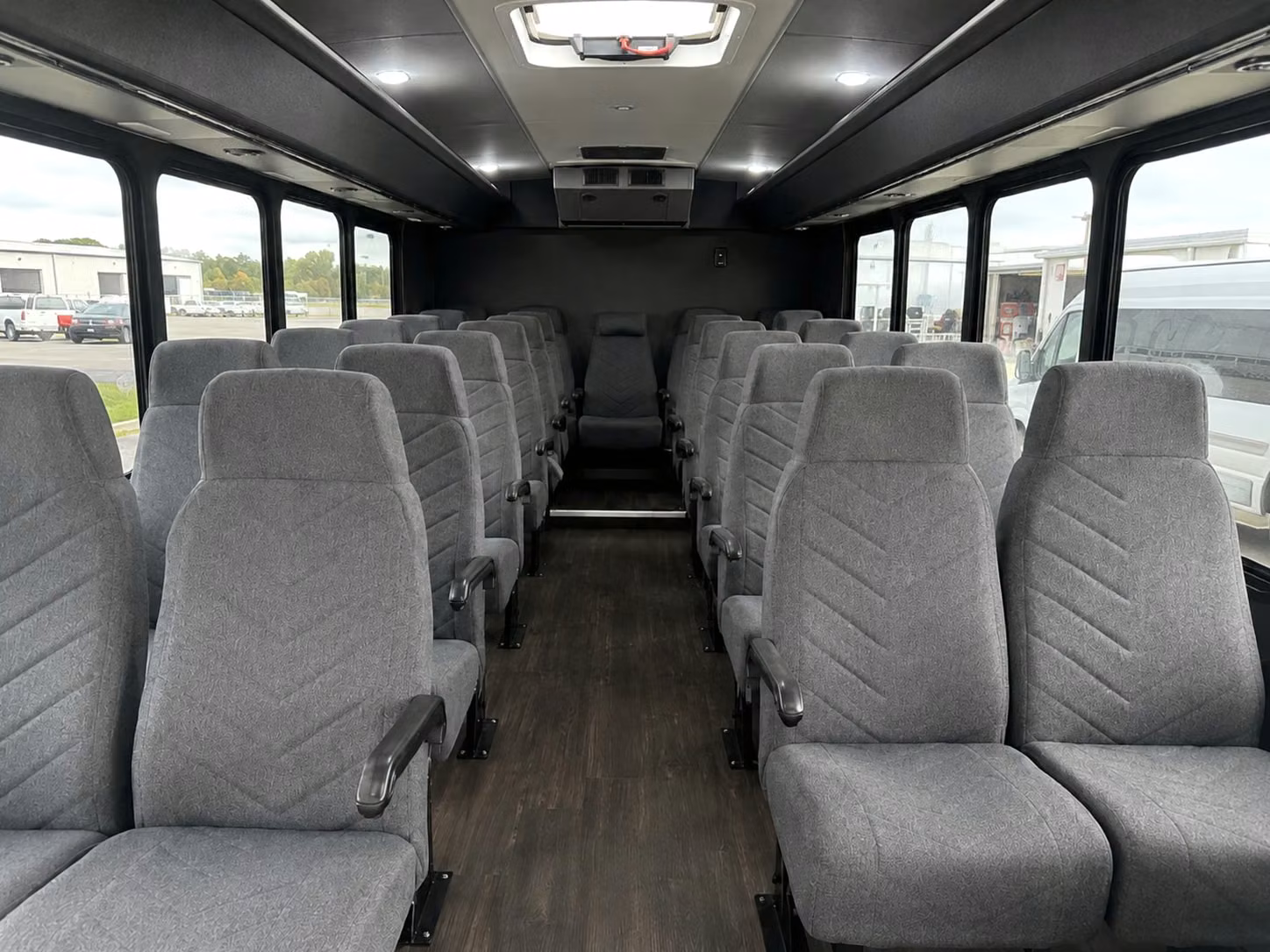 20 passenger minibus interior
