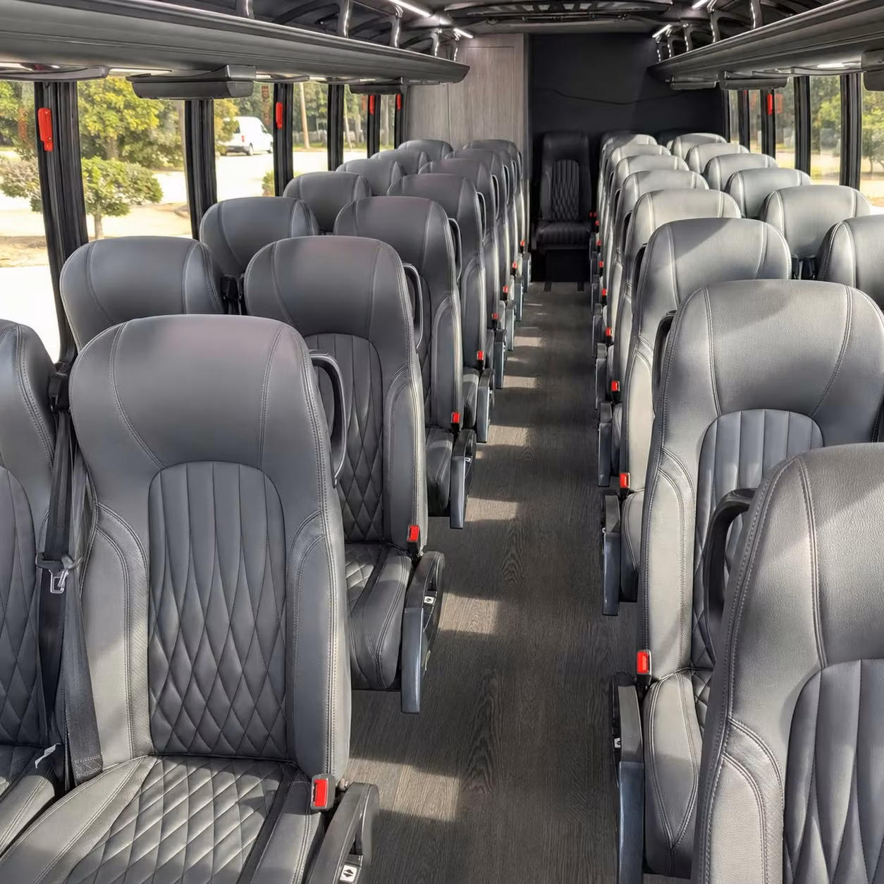 25 passenger minibus inside