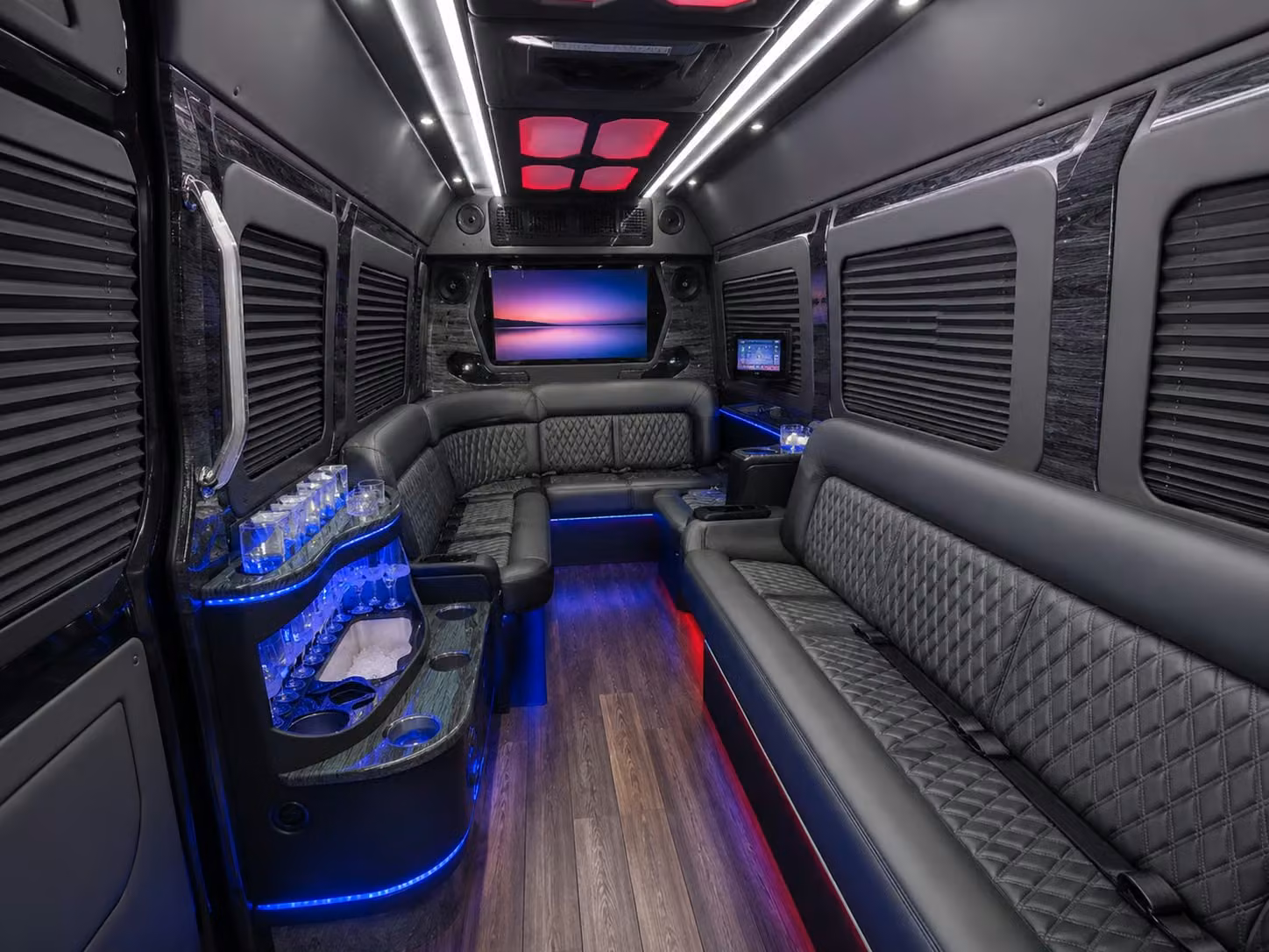 ada accessible military and government bus rentals in modesto