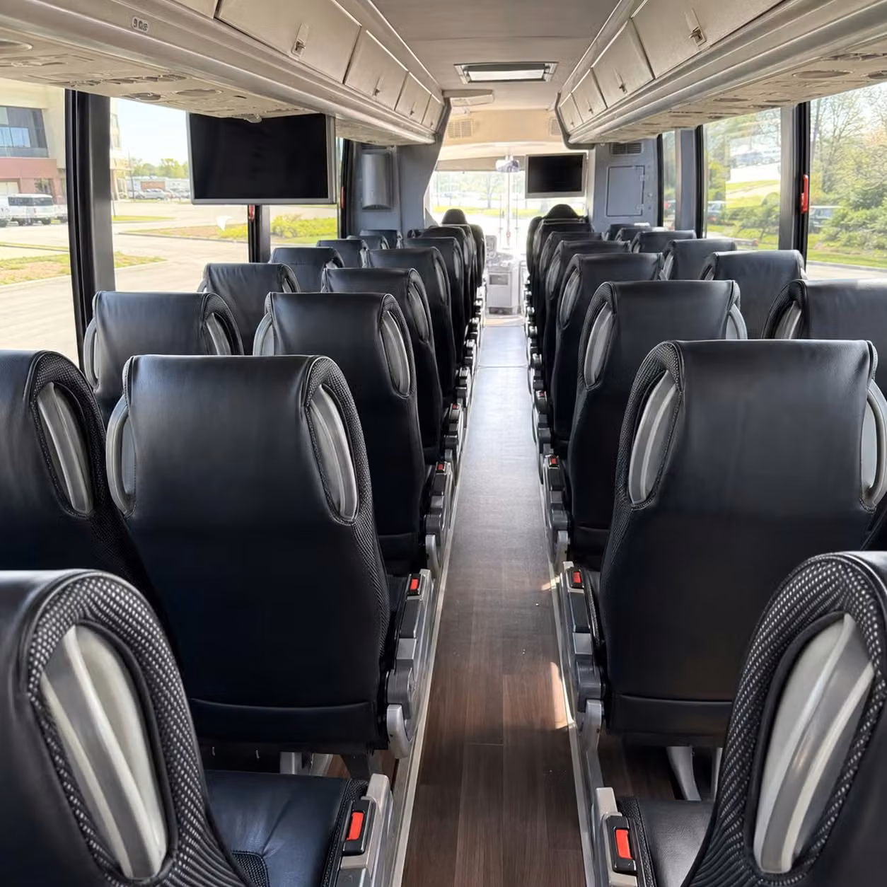 modesto charter bus interior gallery