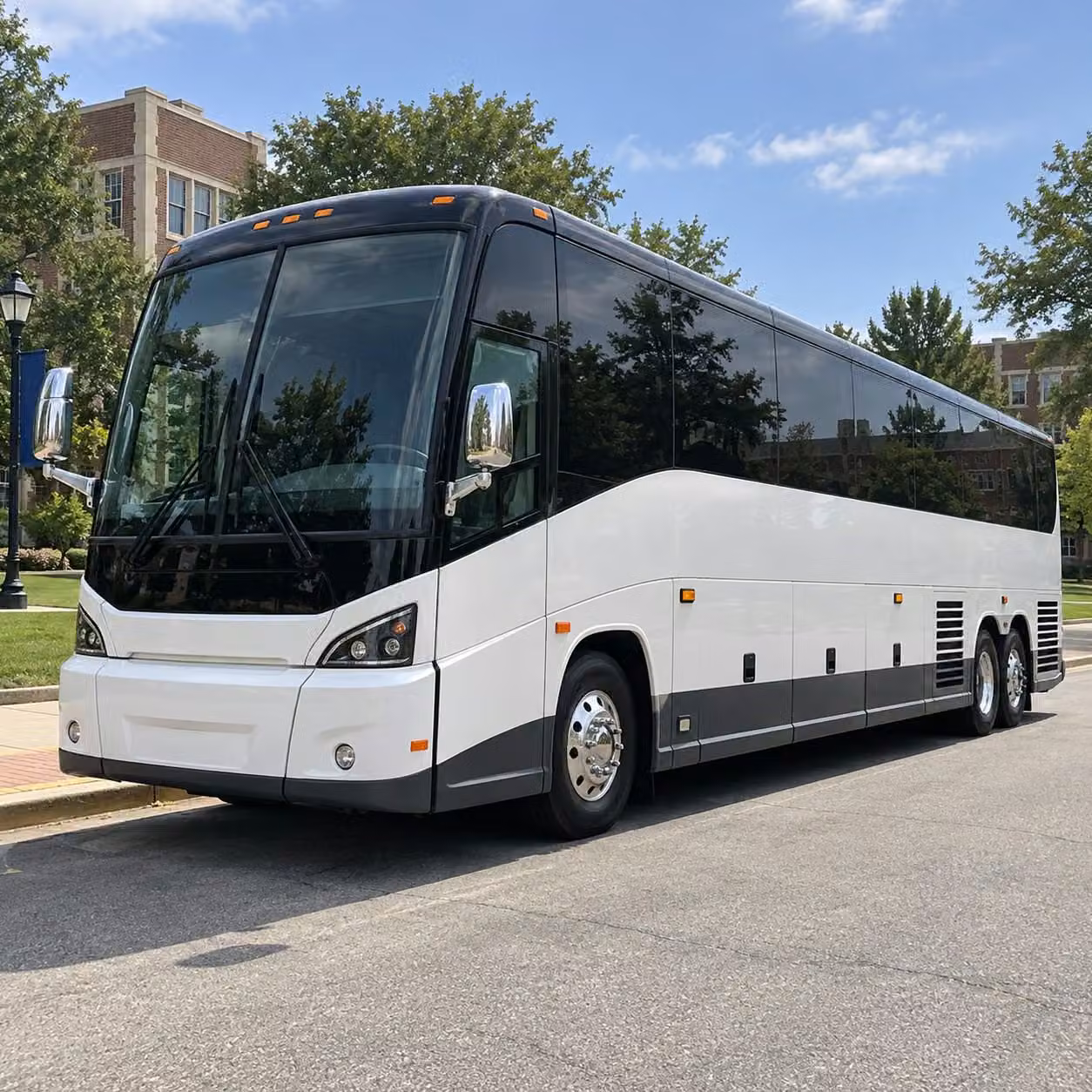 modesto charter bus rental fleet