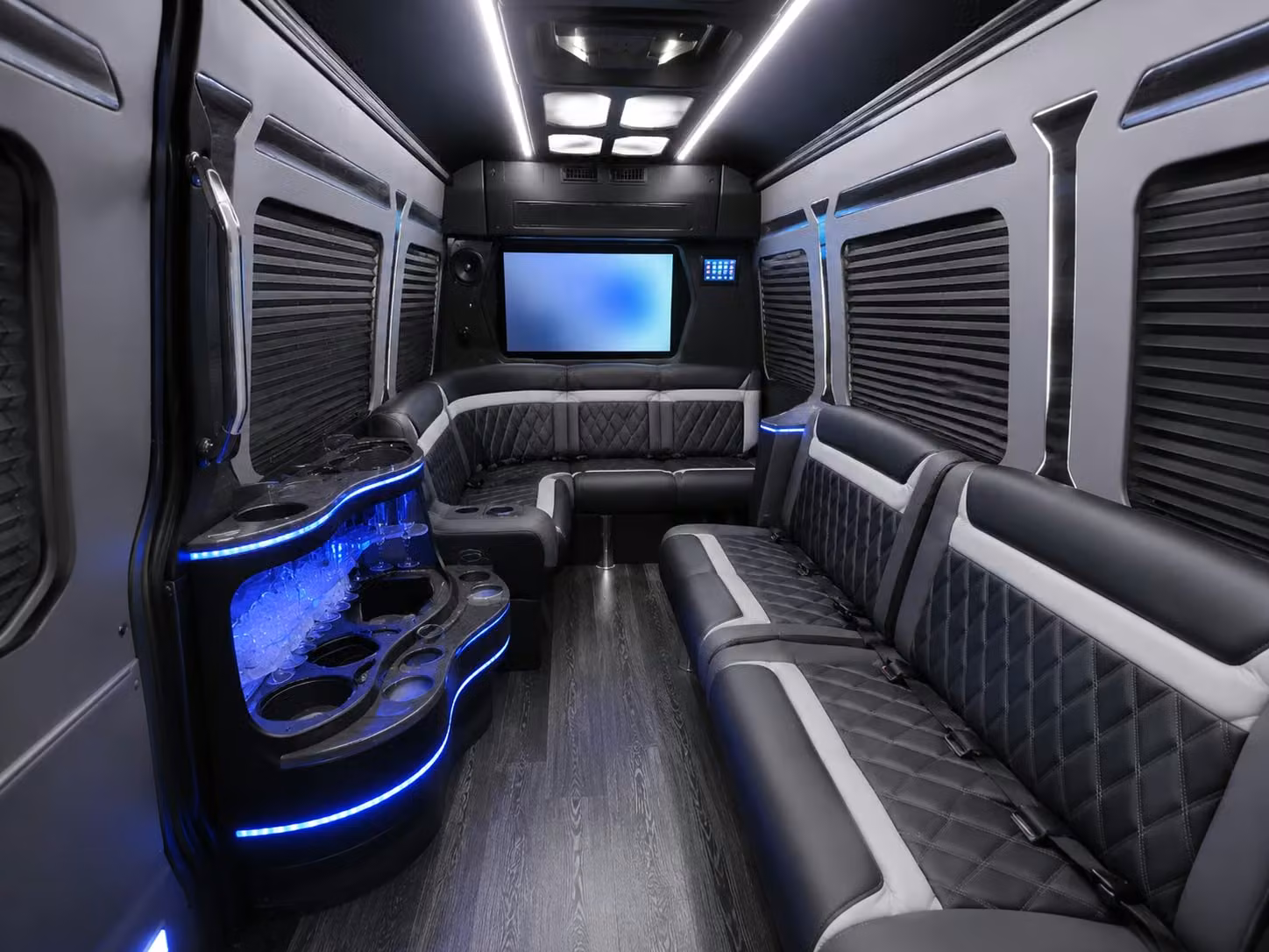 sprinter limousine inside