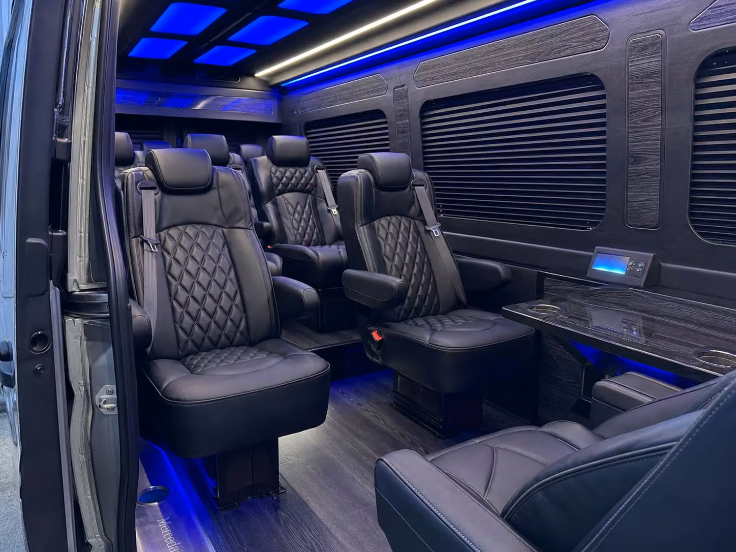 sprinter van transportation for groups and events across modesto