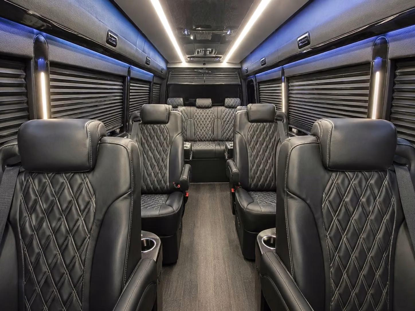 sprinter van with driver interior