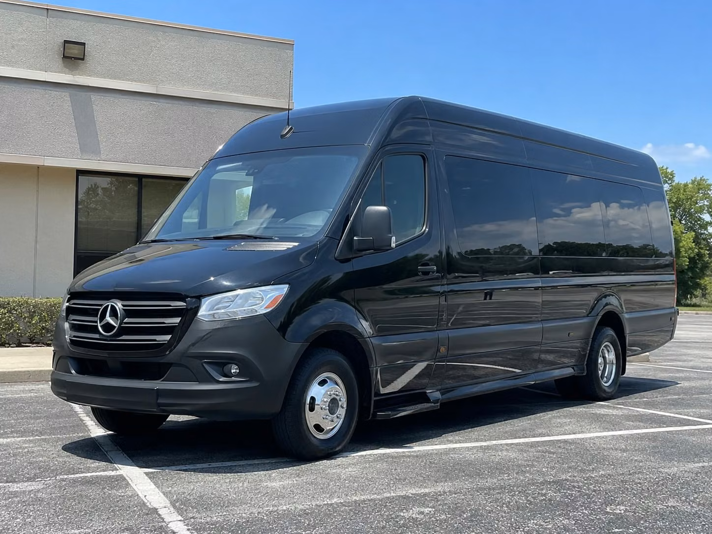 sprinter van with driver